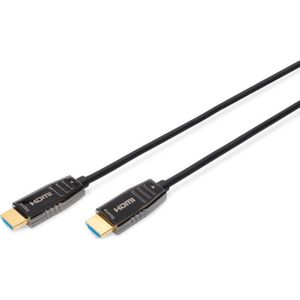 Assmann DIGITUS HDMI AOC Hybrid LWL kabel, UHD 8K, Type-A St/St, 20 m