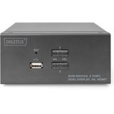 Digitus DS-12860 KVM-switch Zwart