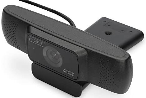 Digitus DA-71901 webcam 2,1 MP 1920 x 1080 Pixels USB 2.0 Zwart