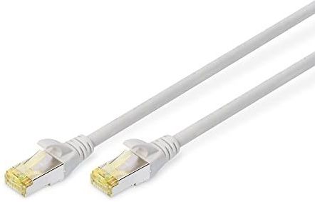DIGITUS Patch-Kabel RJ-45 (M) zu RJ-45 (M) 2.5m Kupfer S/FTP Cat 6a grau (DK-1644-A-025)