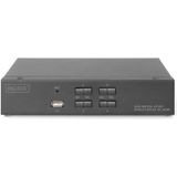 Digitus KVM-Switch - 4 + 1 Poorten - HDMI - 3840x2160 Pixel