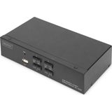 Digitus DS-12880 KVM-switch 4 + 1 poorten HDMI 3840 x 2160 Pixel