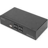 Digitus KVM-Switch - 4 + 1 Poorten - HDMI - 3840x2160 Pixel