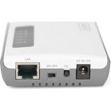 Digitus - DITGITUS - Draadloze Netwerkserver - 2-Port USB 2.0 - Tot 300 Mbps