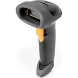 Digitus DA-81001 1D-barcodescanner Kabel 1D LED Zwart Handmatig incl. standaard USB-A, USB-C USB 2.0
