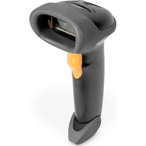 Digitus DA-81001 1D-barcodescanner Kabel 1D LED Zwart Handmatig incl. standaard USB-A, USB-C USB 2.0