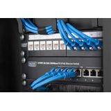 Digitus DN-10-09U-B 10inch-wandkast 9 HE Zwart (RAL 9005)