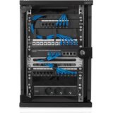 Digitus DN-10-09U-B 10inch-wandkast 9 HE Zwart (RAL 9005)