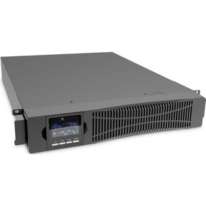 DIGITUS OnLine UPS - 1,5 kVA - 19 Inch 2U Montage - Zwart