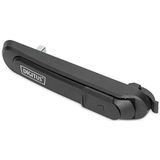 DIGITUS - Draaigreep - Rondslot - Inclusief Sleutel - Uitschuifbare Stofafdekking