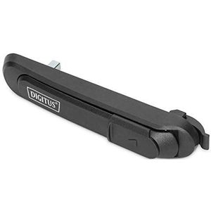 DIGITUS - Draaigreep - Rondslot - Inclusief Sleutel - Uitschuifbare Stofafdekking