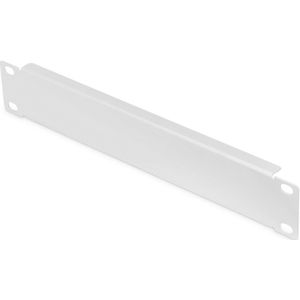 Digitus - Blinddeksel - Accessoire voor Serverkasten - Grijs - Geschikt voor 254 mm (10")-profielrails