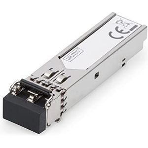 DIGITUS SFP-module - LC Simplex - 1,25 Gibt/s - Single-Mode - Bidirectioneel - TX1550/RX1310 - tot 20km bereik - industrieel gebruik - Plug & Play