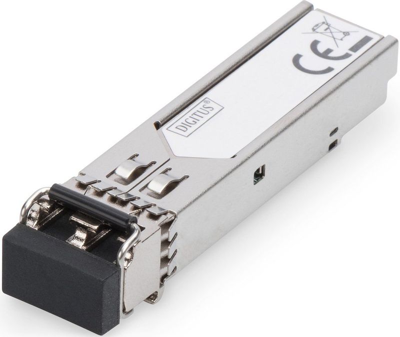 Digitus - 1.25G Bidi Ind. SFP - Zendontvanger - Zwart - 20 km bereik