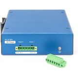 Digitus - Industrial 16-poorts Switch - Gigabit - Blauw - Onbeheerd