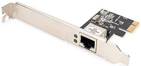 Digitus - Gigabit Ethernet PCI Express Netwerkkaart - Zwart