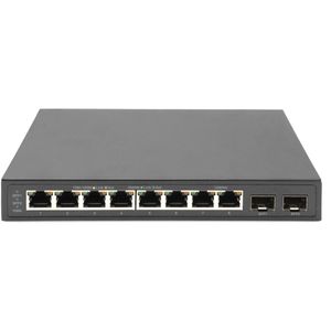 Digitus - 8-poorts Gigabit Switch - Zwart - 10/100/1000Mbps