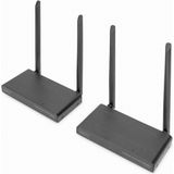 Digitus - Draadloze HDMI KVM-verlengerset - Zwart - Tot 200 m