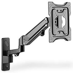 DIGITUS Monitorhouder - Zwart - Gasveer - VESA 75x75 & 100x100 - Belastbaar tot 23 kg