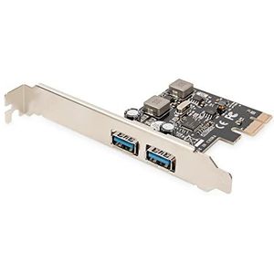 Digitus - USB 3.0 - PCI Express Add-On Kaart - 2-Poorts - Tot 5 Gbps
