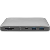 DIGITUS - Thunderbolt 3 Dockingstation - Zwart - USB-C - 11 Poorten