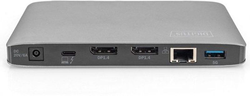 DIGITUS - Thunderbolt 3 Dockingstation - Zwart - USB-C - 11 Poorten
