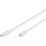 Digitus - Lightning naar USB-C Kabel - Compatibel met Apple Apparaten - MFI-gecertificeerd