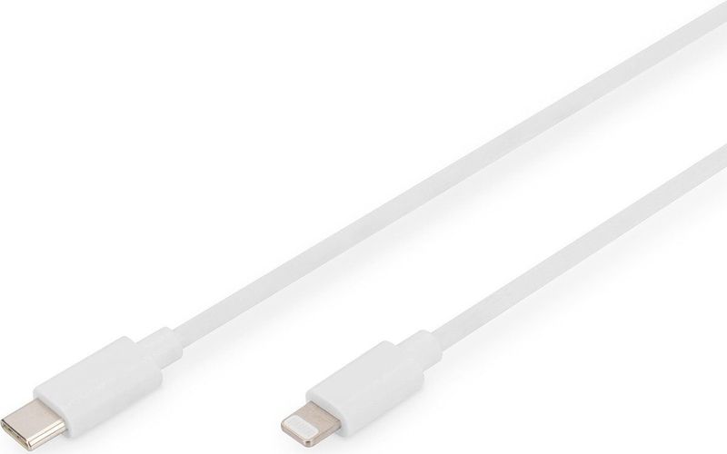 Digitus - Lightning naar USB-C Kabel - Compatibel met Apple Apparaten - MFI-gecertificeerd