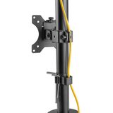 Digitus Universal Dual Monitorhalter, Vertikal Monitor-Halterung