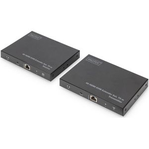 Digitus - Ds-55513 - KVM-Extender - Zwart - Aluminium