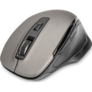 DIGITUS DA-20163 Maus ergonomisch kabellos grau, schwarz