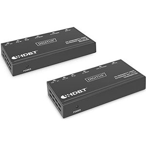 Digitus DS-55520 HDMI Adapter [1x HDMI-bus - 1x HDMI-bus] Zwart Geschikt voor HDMI, High Speed HDMI, Ultra HD-HDMI
