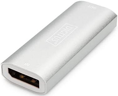 DIGITUS DisplayPort Repeater, 8K 30Hz, 4K 120Hz/60Hz, 30m Signalverlängerung