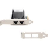 Digitus - 2-port - Netwerkkaart - - 10 Gbit/s, PCI Express, Intel® X540-BT2-controller