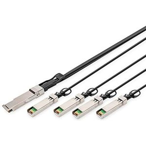Digitus - Dn-81325 - DAC Breakout Cable - 2m - 1 SFP+ en 4 QSFP+ connectors, 40 Gbit/s