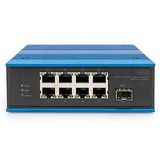 Digitus DN-651133 Industrial Ethernet Switch 8 + 1 poorten 10 / 100 MBit/s PoE-functie