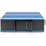 Digitus - DN-651130 - Netwerkschakelaar - Zwart - Robuust - DIN-rail