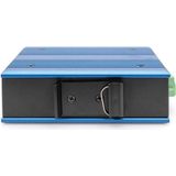 Digitus - DN-651130 - Netwerkschakelaar - Zwart - Robuust - DIN-rail