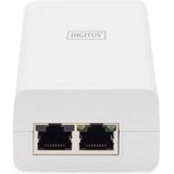 Digitus - DN-95131 - Actieve PoE Midspan - Zwart - 48 Vdc, 0,32 A, IP40 Kunststof