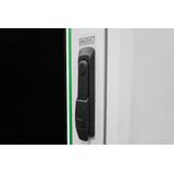 Varioflex-N - Netwerkschranken - Metalen Frame - 4 mm Gehard Glas