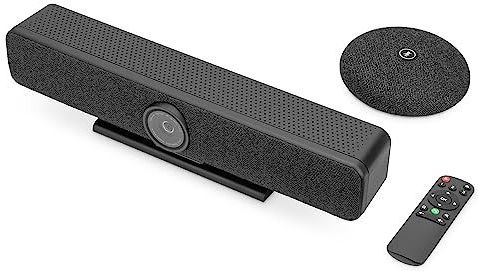 Digitus - 4K - Videoconferentiesysteem - Zwart, Grijs - Inclusief Microfoon en Afstandsbediening