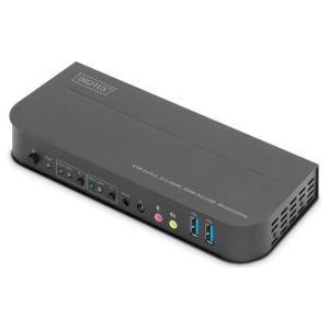 Converter - KVM Switch - Zwart - USB 3.0 - HDMI 2.0
