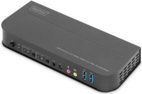 Converter - KVM Switch - Zwart - USB 3.0 - HDMI 2.0