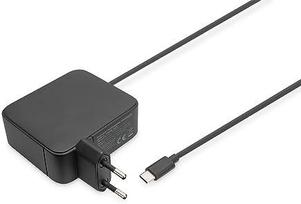 DIGITUS - GaN 100 W - USB-C Oplader - Zwart - Power Delivery 3.0, 1,2 m Kabel