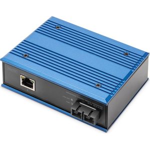 Digitus - Dn-652101-1 - Netwerk Media Converter - Zwart, Blauw - 1000 Mbit/s - 850 Nm