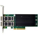 Digitus - DN-10190 - Netwerkadapter - Groen - Dual Port 40G QSFP