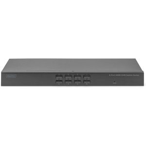 Digitus - DS-12910 - HDMI KVM-Switch - Zwart - 8-poorts - 4K @30Hz