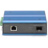 Digitus - DN-652103-1 - Mediaconverter - Zwart - 10/100/1000 Base-TX naar 1000 Base-FX