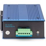Digitus - Dn-651148 - Netwerk-switch - Zwart, Blauw - Unmanaged Gigabit Ethernet