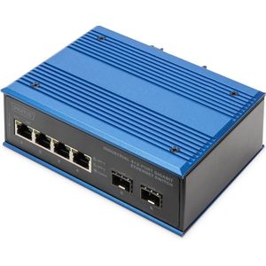 Assmann DIGITUS Industrial 4+2 -Port Gigabit Ethernet Switch